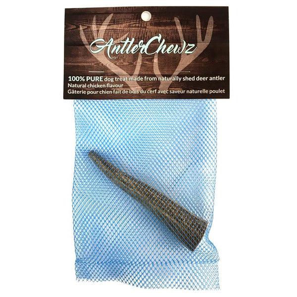 Antler Chewz Chicken Flavor Antler Chew Dog Treats, Large