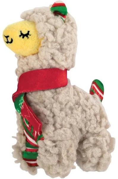 KONG Holiday Softies Scrattles Llama Cat Toy, Assorted