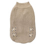 Pull pour chien Ethical Fashion Pet Criss Cross, Taupe
