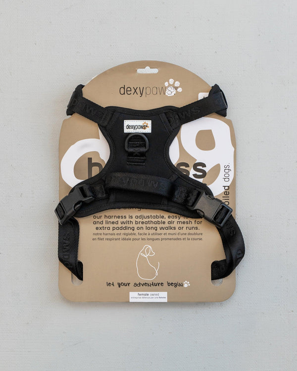 Dexypaws No-Pull Dog Harness, Black