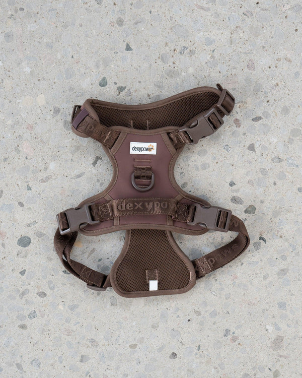 Dexypaws No-Pull Dog Harness, Espresso