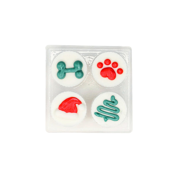 Bosco & Roxy's Christmas Flavoured Cups Cookie Dog Treats, 1-in