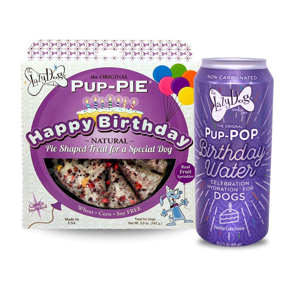 The Lazy Dog Cookie Co. The Original Pup-PIE Happy Birthday for a Special Dog Dog Treats