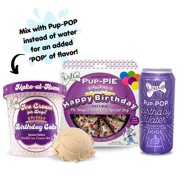 The Lazy Dog Cookie Co. The Original Pup-PIE Happy Birthday for a Special Dog Dog Treats