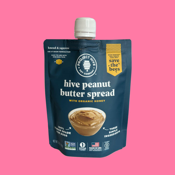 Project Hive Pet Company Hive Peanut Butter Spread Dog Treats