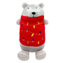 Huxley & Kent Jouet pour chien Power Plush Holiday Deck The Bear