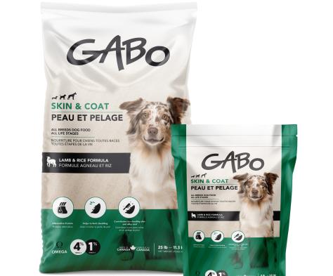 Gabo Skin & Coat Lamb & Rice Formula Dry Food for Dogs & Puppies