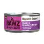 RAWZ Nourriture humide digestive au Lapin et Canneberge pour chats en boîte