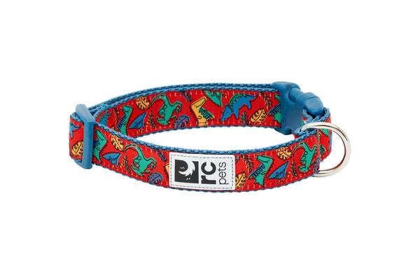 RC Pets Clip Dog Collar, Jurassic Pack