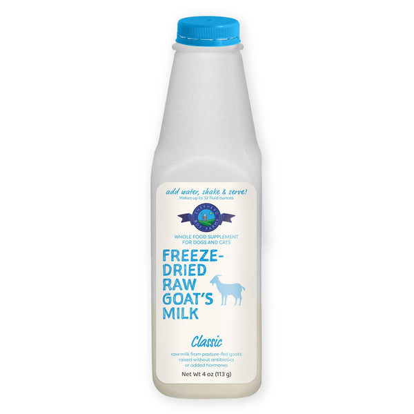 Shepherd Boy Farms Classic Freeze-Dried Raw Goat's Milk for Dogs & Cats