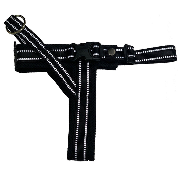 Muttluks MuTTravel Ready Sport Dog Harness, Black