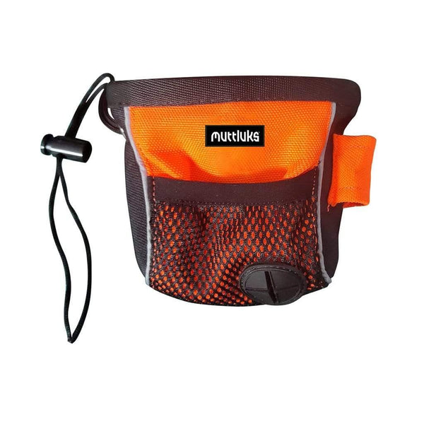 MuTTravel Dog Treat Bag, Orange