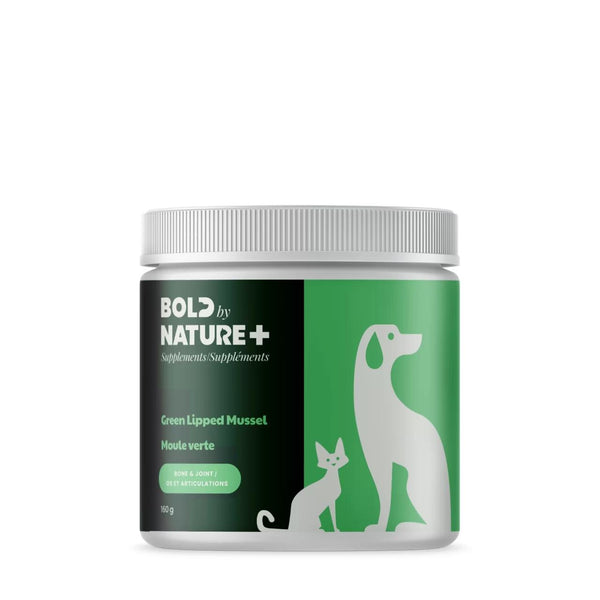 Bold by Nature Green Lipped Mussel Supplement for Dogs & Cats