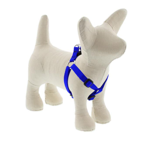 Lupine Pet Basic Solids Step In Dog Harness, Blue