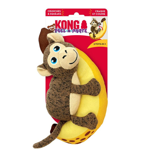 KONG Pull-A-Partz Pals Monkey Dog Toy