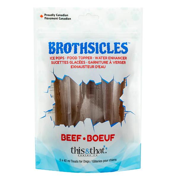 This & That® Brothsicles™ Boeuf Gâteries pour chiens