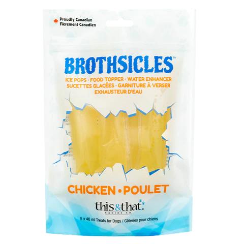 This & That® Brothsicles™ Poulet Gâteries pour chiens