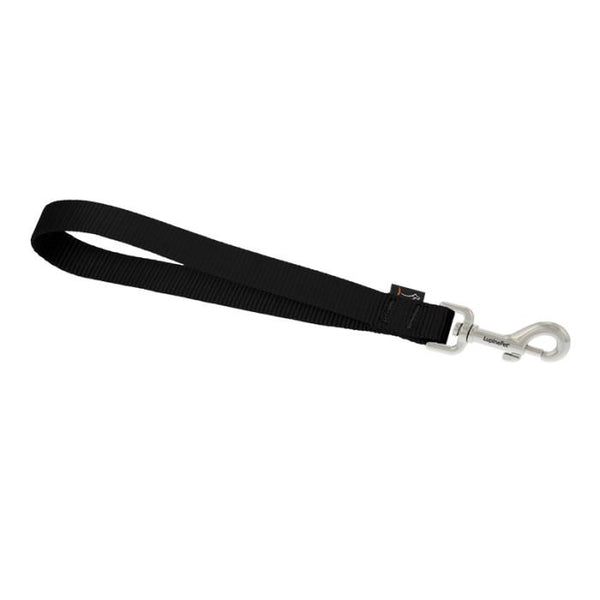 Lupine Pet Basic Solids Training Tab for Dogs, Black