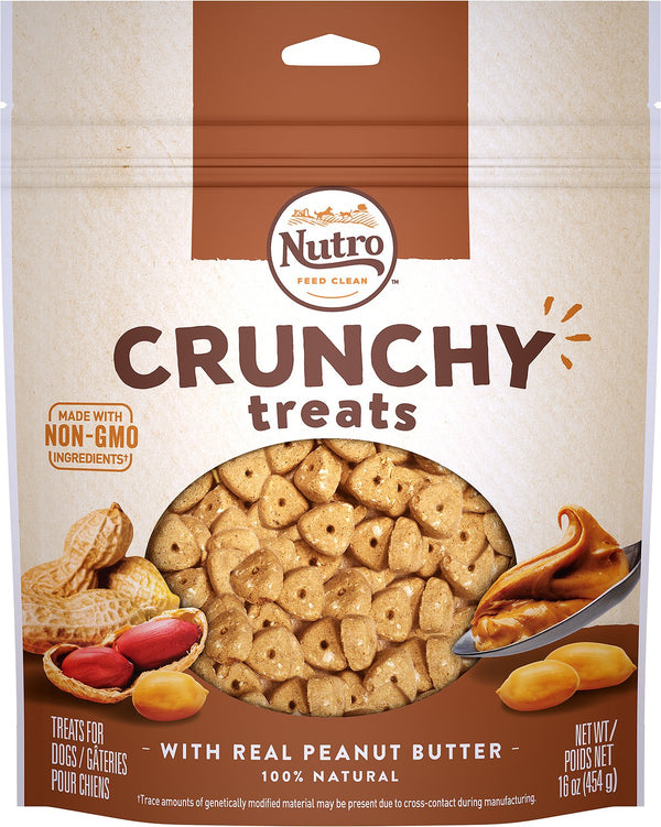 Nutro Crunchy with Real Peanut Butter Dog Treats