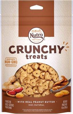 Nutro Crunchy with Real Peanut Butter Dog Treats