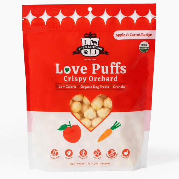 Lord Jameson Love Puffs Crispy Orchard Dog Treats