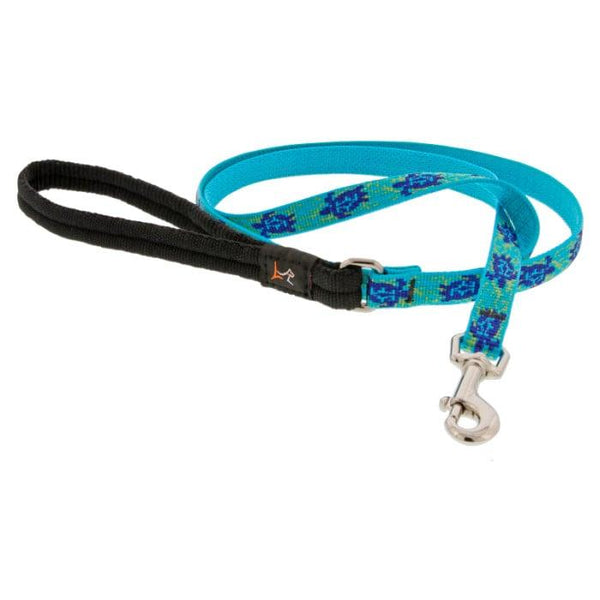Lupine Pet Original Designs Dog Leash, Turtle Reef