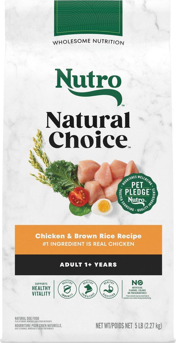 Nutro Natural Choice Chicken & Brown Rice Adult Dry Dog Food