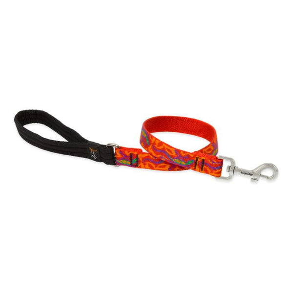 Lupine Pet Original Designs Dog Leash, Go Go Gecko