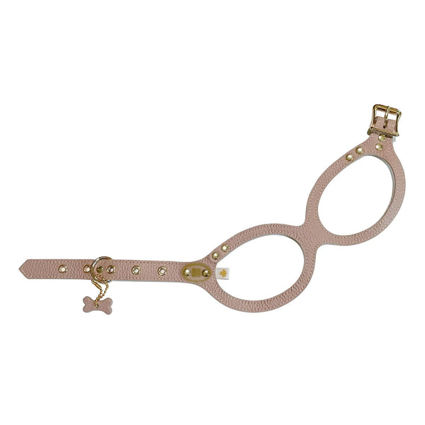 Buddy Belts Harnais en cuir Limited pour chiens, Latte