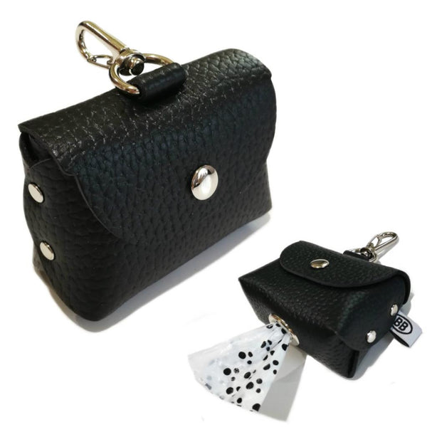 Buddy Belts Permanent Poopurse Dog Poop Bag Dispenser, Black