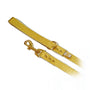 Buddy Belts Limited Leather Leash for Dogs, Gold Nugget