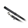 Buddy Belts Permanent Nylon Accent Dog Leash, Black