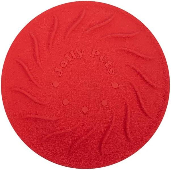 Jolly Pets Jolly Tuff Flyer Dog Toy, Red