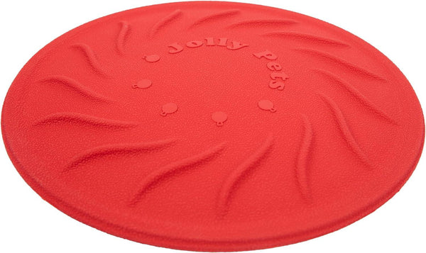 Jolly Pets Jolly Tuff Flyer Dog Toy, Red