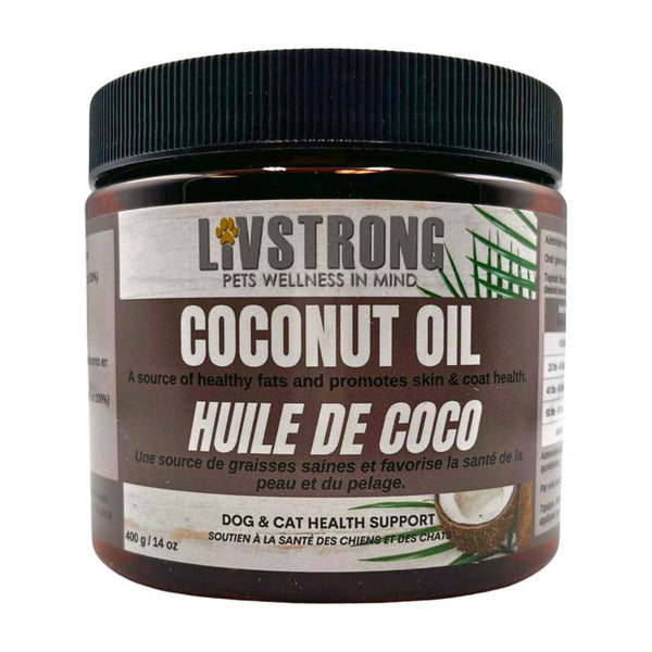 Livstrong Coconut Oil Dog & Cat Supplement