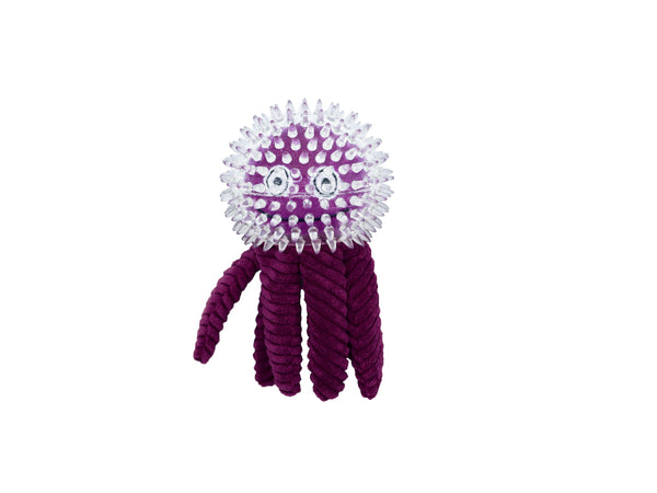 Bud'z Toy in a Toy Octopus Dog Toy, Purple
