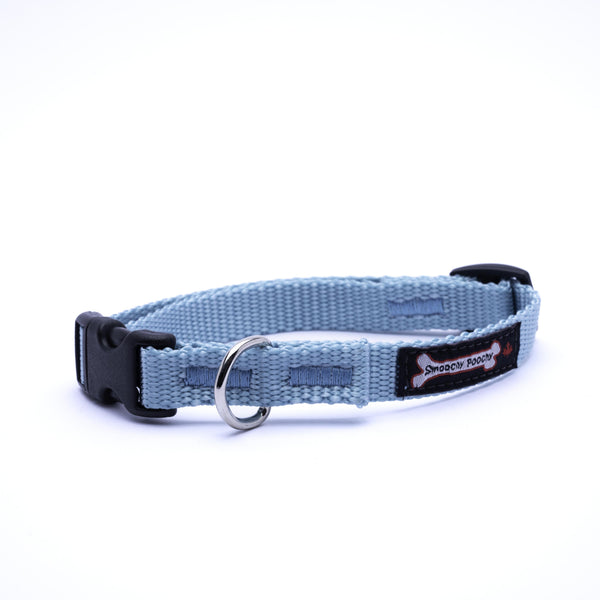 Smoochy Poochy Nylon Dog Collar, Turquoise