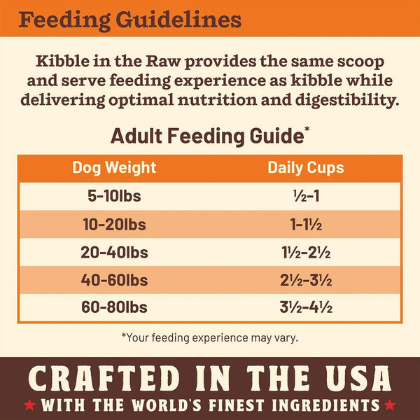 Primal Kibble in the Raw Beef Recipe Freeze-Dried Dog Food
