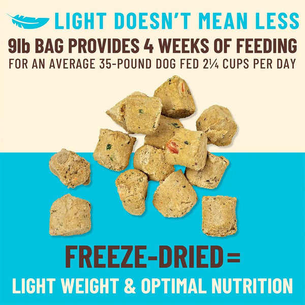 Primal Kibble in the Raw Fish & Pork Recipe Freeze-Dried Dog Food