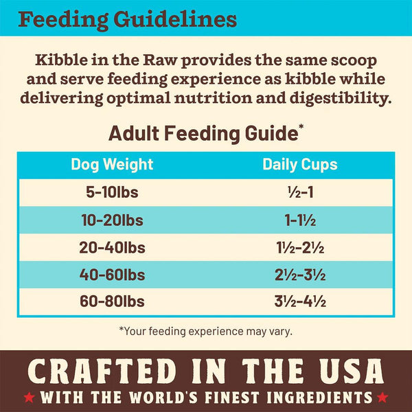 Primal Kibble in the Raw Fish & Pork Recipe Freeze-Dried Dog Food