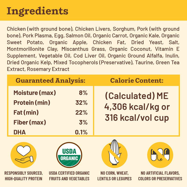 Primal Kibble in the Raw Puppy Recipe Freeze-Dried Dog Food
