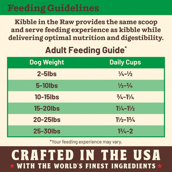 Primal Kibble in the Raw Small Breed Chicken Recipe Freeze-Dried Dog Food