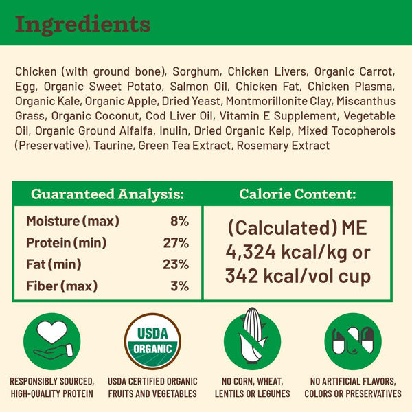 Primal Kibble in the Raw Small Breed Chicken Recipe Freeze-Dried Dog Food
