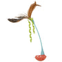 SmartyKat Instincts Rowdy Rocker Self-Righting Wand with Feathers Cat Toy