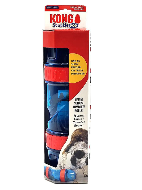 KONG Scuttle Pod Treat Dispensing Dog Toy