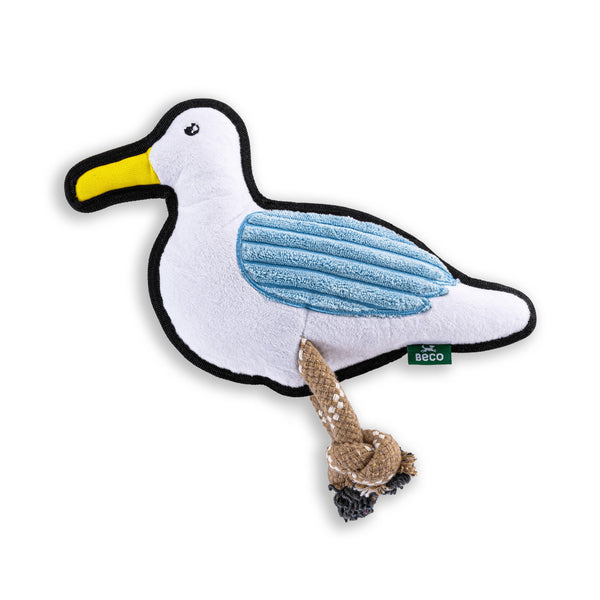 Beco Rough & Tough Seagull Recycled Dog Toy