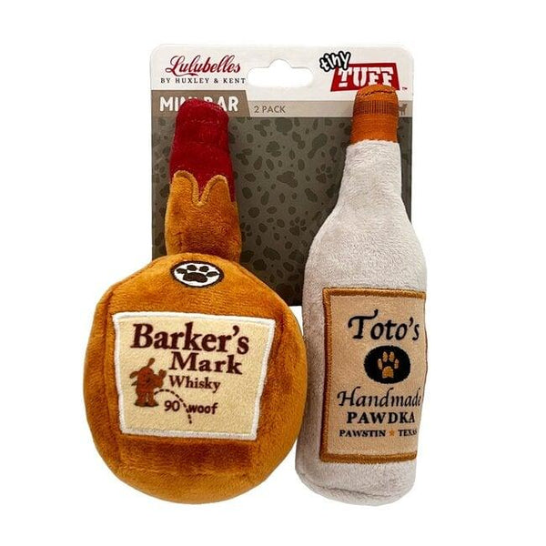 Huxley & Kent Power Plush Tiny Tuff Mini Bar Dog Toy