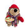 Zoobilee Holiday Sweater Weather Heggie Dog Toy