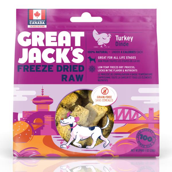Great Jack's Salmon Freeze-Dried Dog Treats