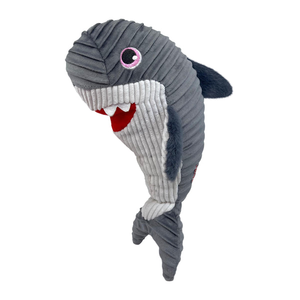 KONG CuteSeas Rufflez Shark Dog Toy